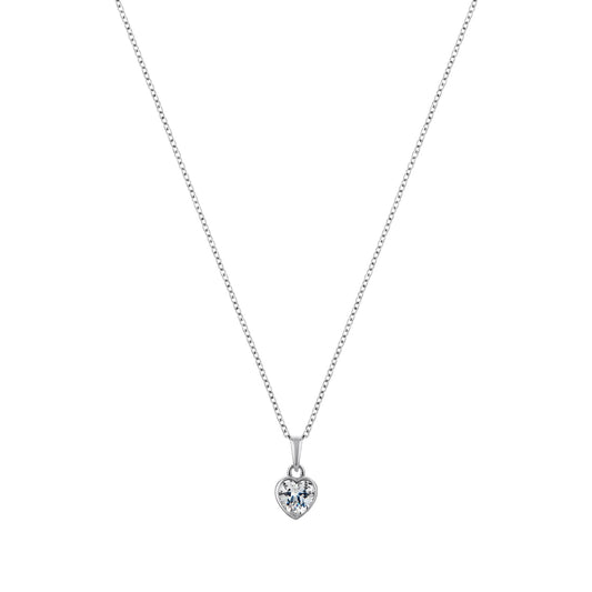 Pure Heart Sterling silver Necklace-0